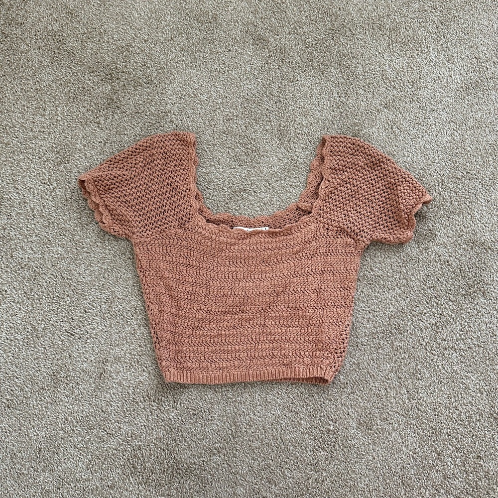 Abercrombie Crochet Top